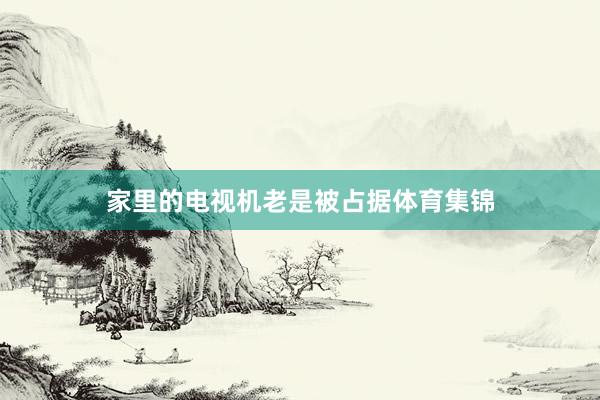 家里的电视机老是被占据体育集锦