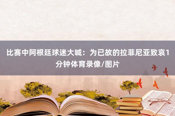 比赛中阿根廷球迷大喊：为已故的拉菲尼亚致哀1分钟体育录像/图片